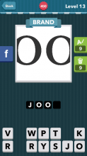 A white background with two black O’s|Brand|icomania answer