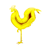 看图猜成语金黄色的鸡一只脚站着答案是什么？