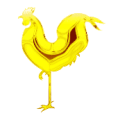 金黄色的鸡一只脚站着是什么成语