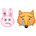 一只狐狸抱着兔子在哭是什么成语