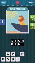 Lion on a cliff under the sun.|TV&Movies|icomania answers|ico