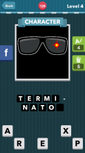 Sunglasses with red target.|Character|icomania answers|icoman