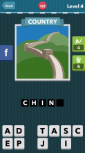 Great wall of China over green hills.|Country|icomania answer