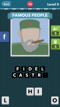 Man smoking a cigar in a green hat.|Famous People|icomania an