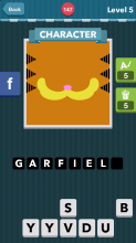 Orange cat with yellow whiskers.|Character|icomania answers|i
