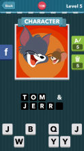 Cartoon cat and mouse.|Character|icomania answers|icomania ch