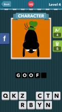 Dog with white teeth and green hat.|Character|icomania answer