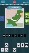 Green country with islam star and moon.|Country|icomania answ
