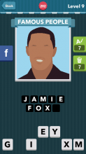 Black man with brown shirt.|Famous People|icomania answers|ic