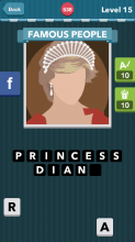 A woman wearing a white crown and pearl earrings.|Famous Peop