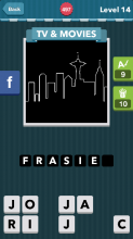 The black and white outline of a city.|TV&Movies|icomania ans