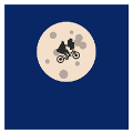 疯狂猜图两个人在月球上骑自行车_电影电视